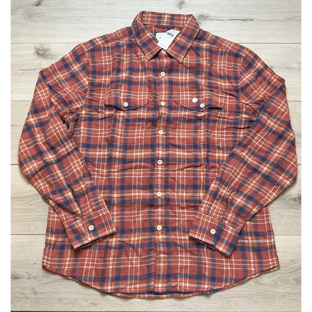 American Eagle Outfitters Plaid Flannel Shirt‎ Super Soft Size L New With Tags